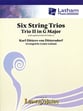 Six String Trios: Trio #2 in G Major String Trio cover